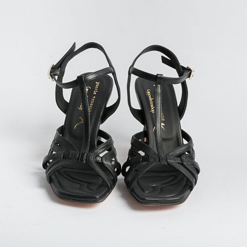 POESIE VENEZIANE - Sandalo -B80 - Nero Scarpe Donna POESIE VENEZIANE - Collezione Donna