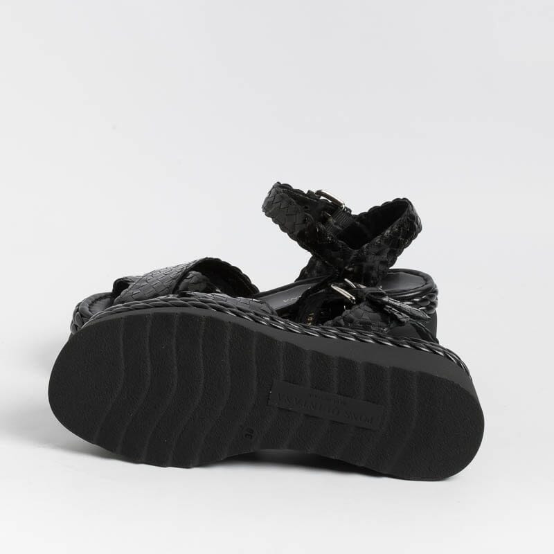 PONS QUINTANA - Sandali IBIZA 10326 - Nero Scarpe Donna PONS QUINTANA