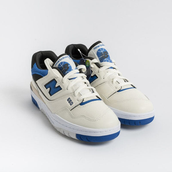 NEW BALANCE - Sneakers Unisex BB550VTA - Bianco Blu Scarpe Donna NEW BALANCE - Collezione Donna