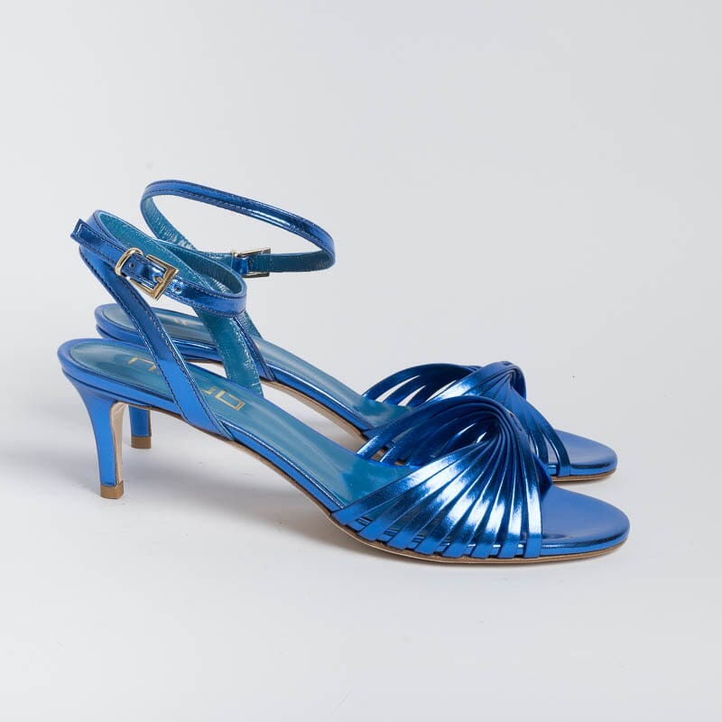 NCUB - Sandalo - Luna 21 - Laminato Bluette Scarpe Donna NCUB