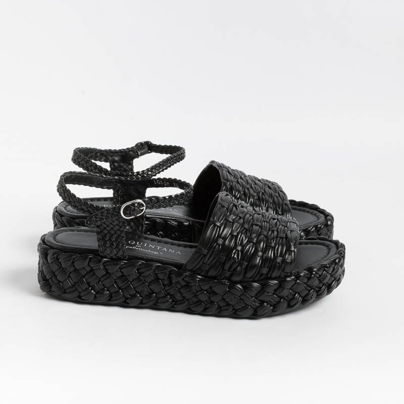 PONS QUINTANA - Sandalo FORLI 10318 - Nero Scarpe Donna PONS QUINTANA