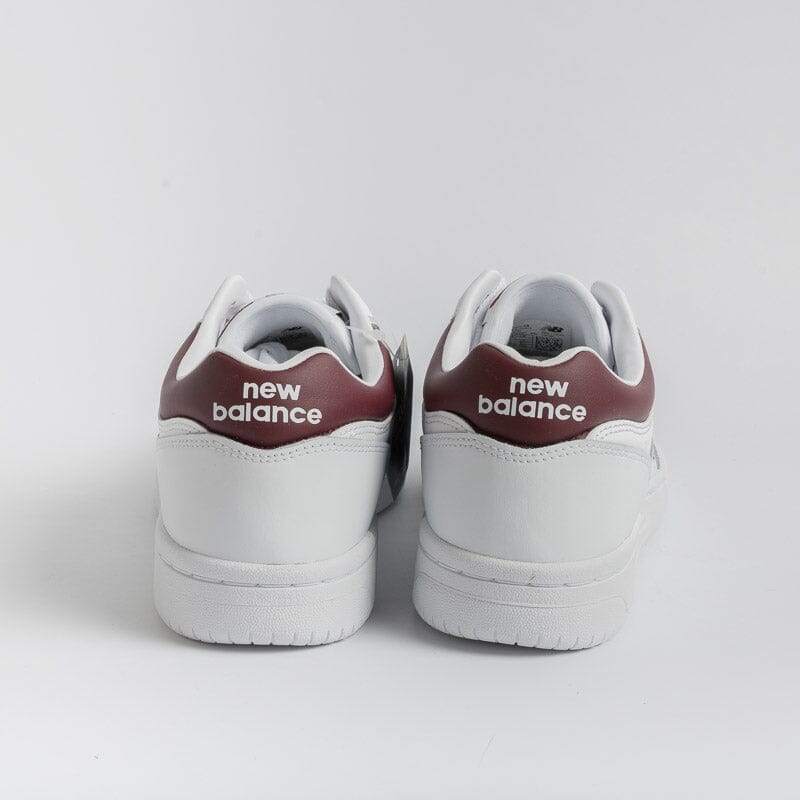 NEW BALANCE - Sneakers Unisex BB480LDB - Bianco Bordeaux Scarpe uomo NEW BALANCE - Collezione Uomo