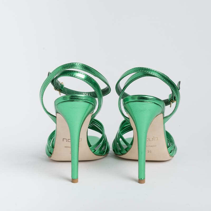 NCUB - Sandalo - Sole 19 - Laminato Verde Scarpe Donna NCUB