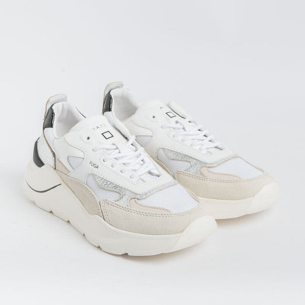 DATE - Sneakers - Fuga FGDRHB - Bianco Beige Scarpe Donna DATE