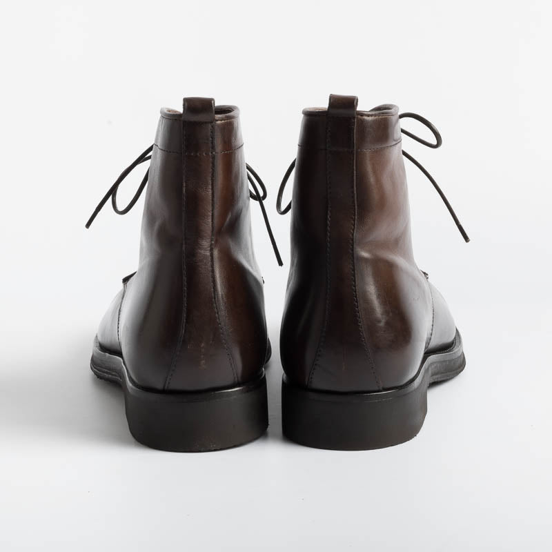 ALBERTO FASCIANI - Ankle boots - 47056 - Ulisse - Mahogany Men's Shoes ALBERTO FASCIANI - Men's Collection
