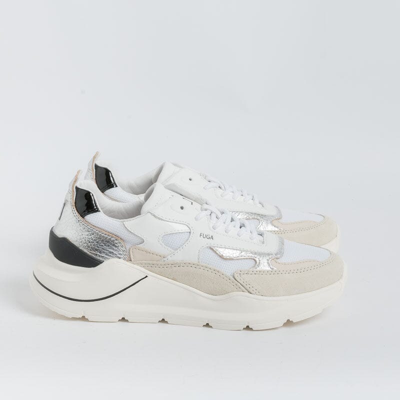 DATE - Sneakers - Fuga FGDRHB - Bianco Beige Scarpe Donna DATE