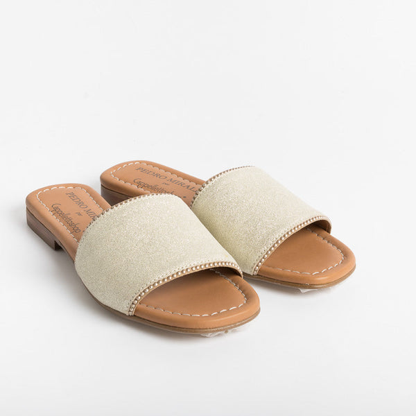 PEDRO MIRALLES - Mules - 18061 - Platinum Women's Shoes Pedro Miralles
