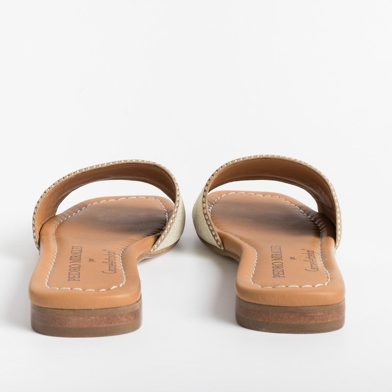 PEDRO MIRALLES - Mules - 18061 - Platino Scarpe Donna Pedro Miralles