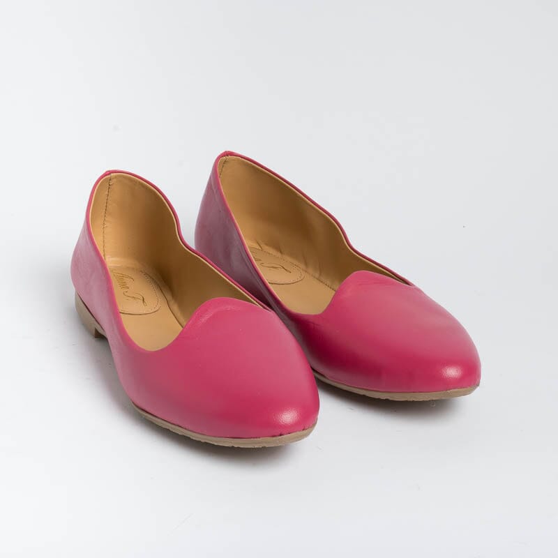 ANNA F - Ballerina - 5261 - Nappa Fuxia Scarpe Donna Anna F.