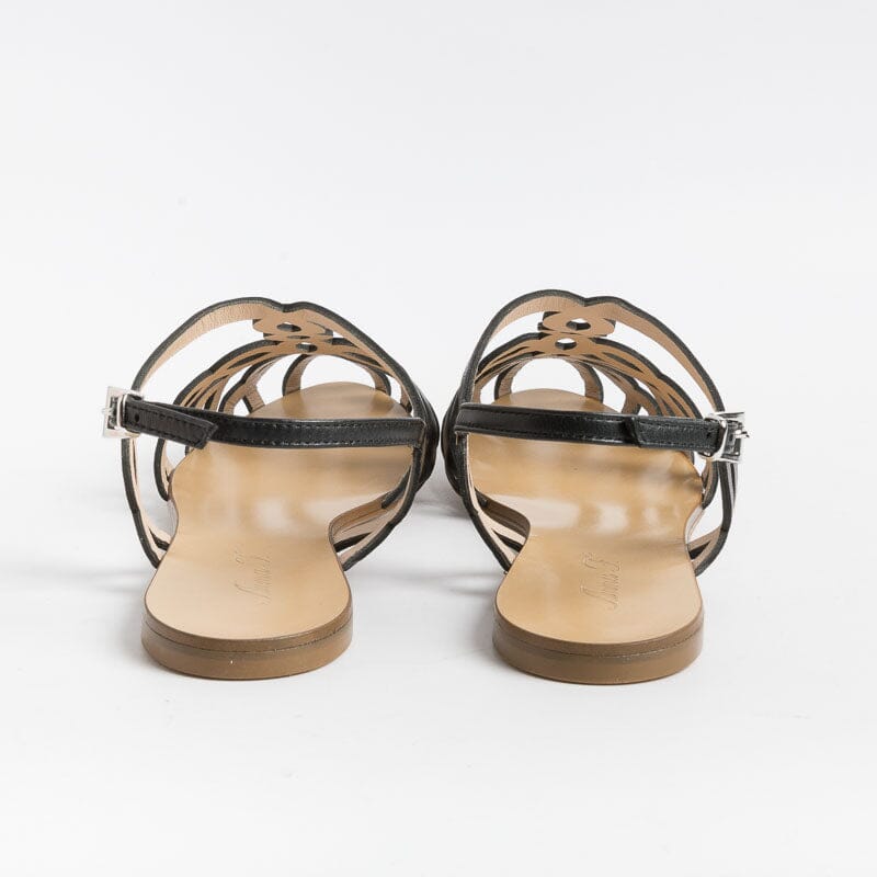 ANNA F. -Sandali bassi 3628 - Nappa Nero Scarpe Donna Anna F.