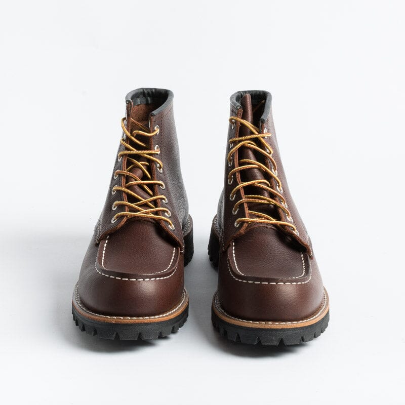 RED WING SHOES - Polacco Moc Toe 8146 - Brown Scarpe Uomo Red Wing Shoes