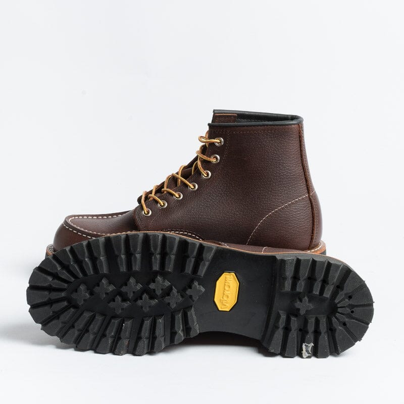 RED WING SHOES - Polacco Moc Toe 8146 - Brown Scarpe Uomo Red Wing Shoes