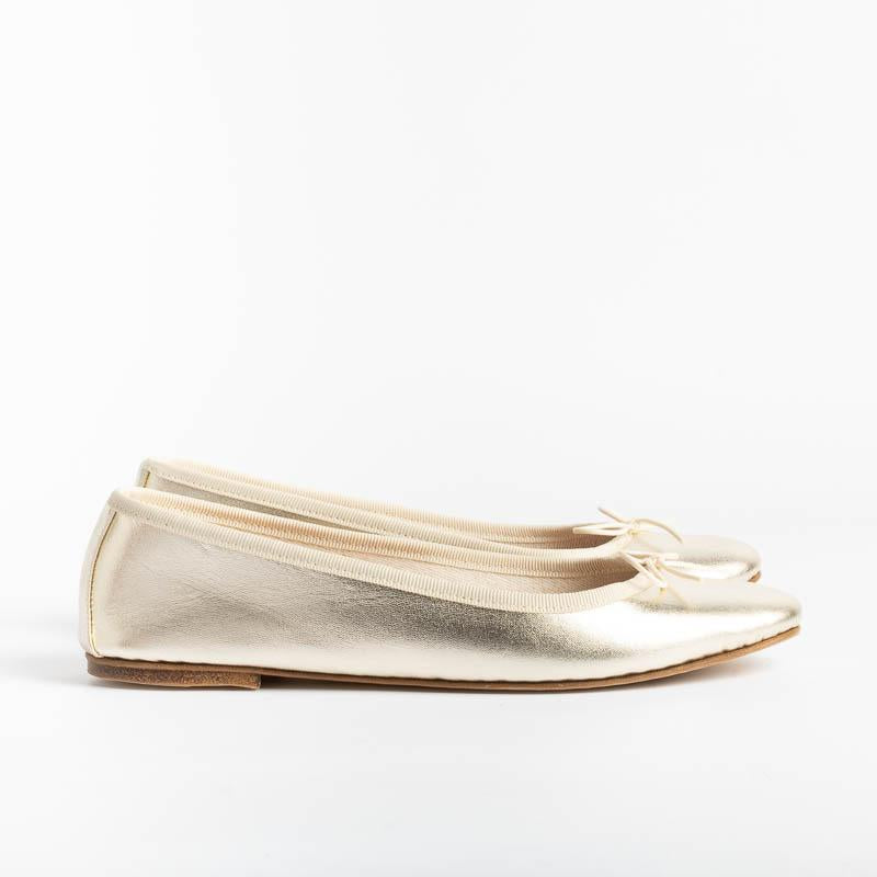 SPELTA MILANO - Ballerina - Nicole - Laminato Platino Scarpe Donna SPELTA MILANO