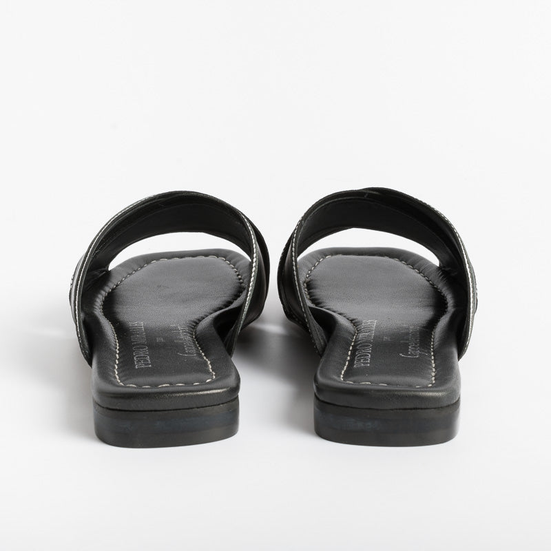 PEDRO MIRALLES - Mules - 18051 - Pelle Nero Scarpe Donna Pedro Miralles