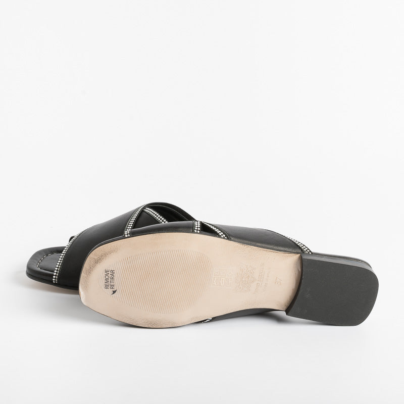 PEDRO MIRALLES - Mules - 18051 - Pelle Nero Scarpe Donna Pedro Miralles