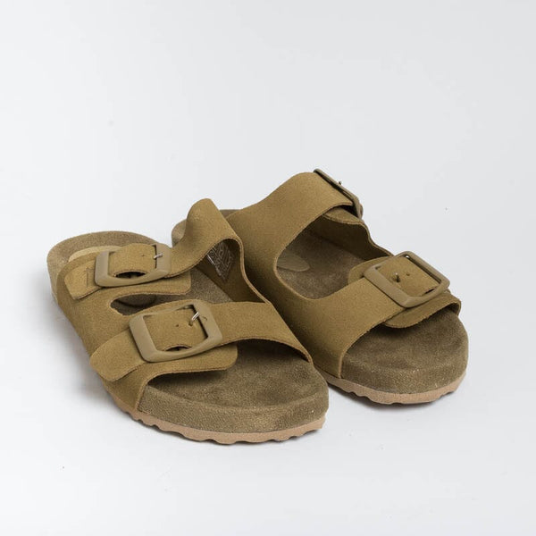 MANEBI - Slipper - Traveler Sandals - Khaki MANEBI Women's Shoes