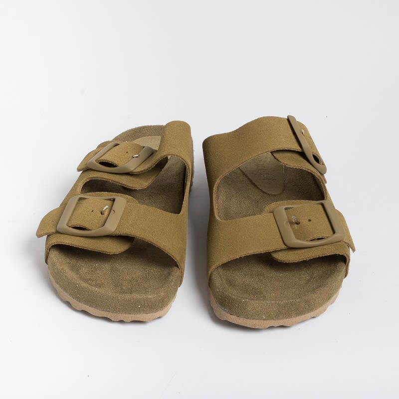 MANEBI - Ciabatta - Traveller Sandals - Kaki Scarpe Donna MANEBI