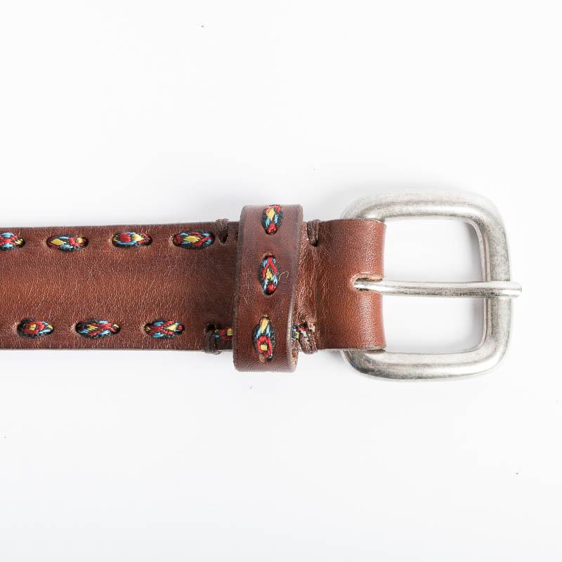 PUNTO VITA - Cintura PV1137 - Testa di Moro/ricamo Accessori Donna PUNTO VITA