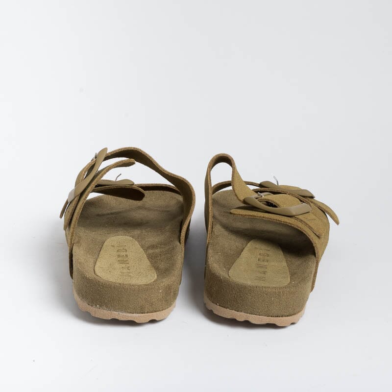 MANEBI - Ciabatta - Traveller Sandals - Kaki Scarpe Donna MANEBI