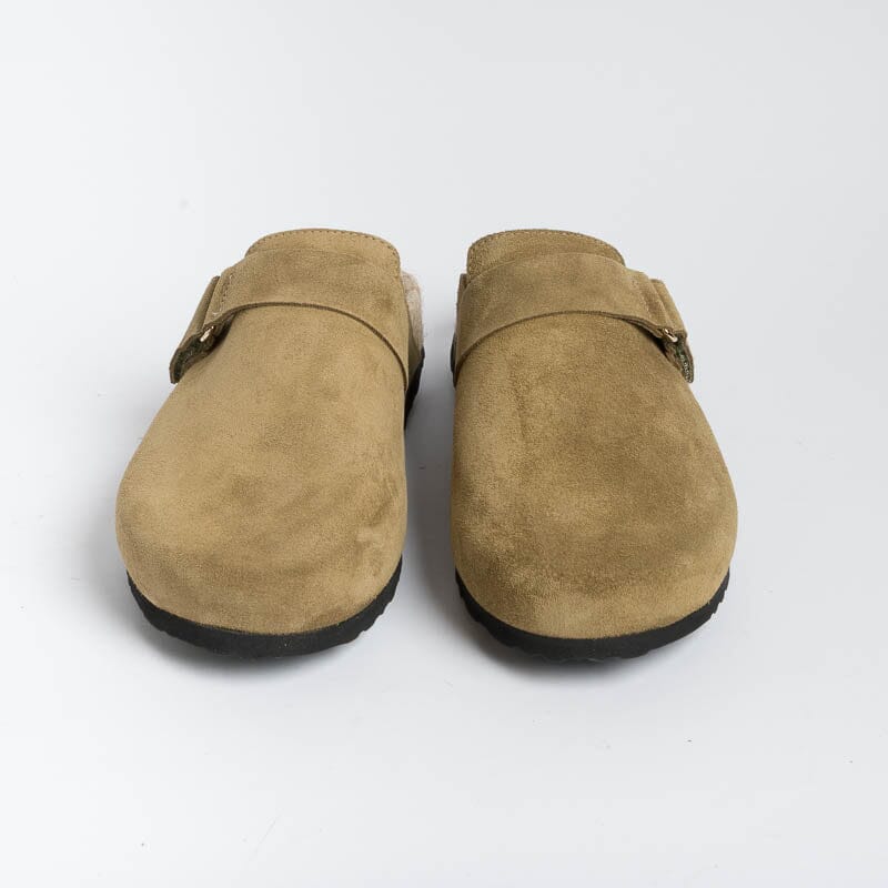 MANEBI - Clog- Mules - Kaki Scarpe Donna MANEBI