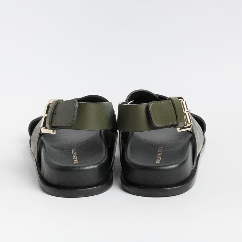 GUGLIELMO ROTTA - Sandali bassi - Tilly - Pelle Verde Scarpe Donna GUGLIELMO ROTTA