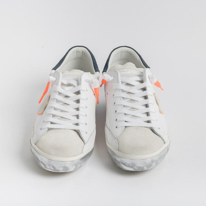 PHILIPPE MODEL - PRLU VDD1 - ParisX - Denim Bianco Scarpe Uomo Philippe Model Paris