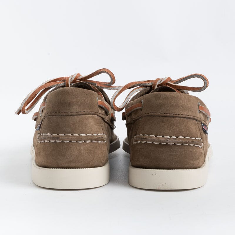 SEBAGO - Docksides Portland Suede - 7000GA0 - Nabuk Marrone Scarpe Uomo Sebago
