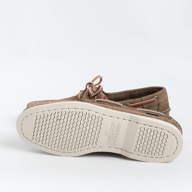 SEBAGO - Docksides Portland Suede - 7000GA0 - Nabuk Marrone Scarpe Uomo Sebago