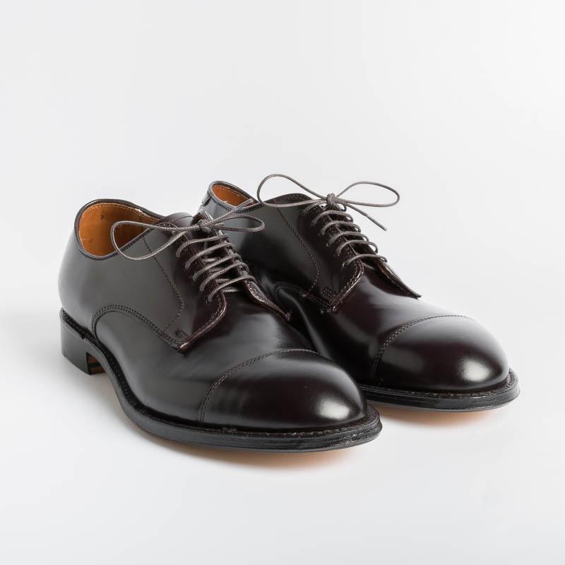 Copia del ALDEN - 5666 - Derby Modified (Ergonomica)- Cordovan Colore 8 - Chiama per acquistare Scarpe Uomo Alden