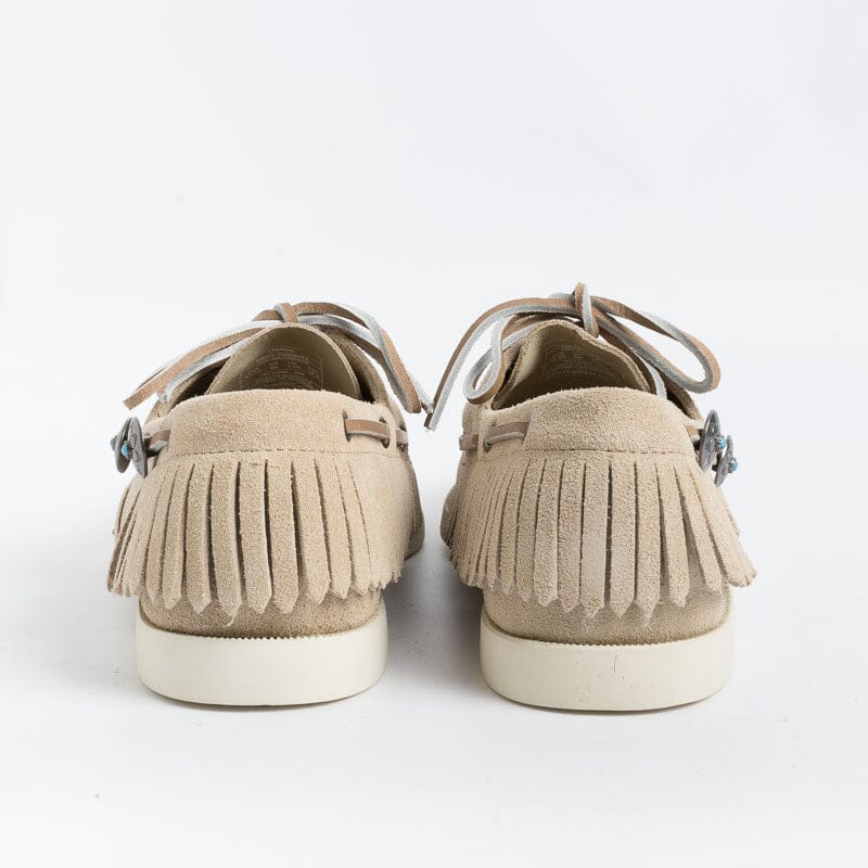 SEBAGO - Portland Suede Fringes- 741148W - Beige Camel Scarpe Uomo Sebago