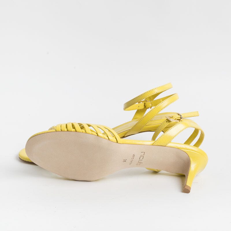 NCUB - Sandalo - Luna 21 - Pelle Giallo Scarpe Donna NCUB