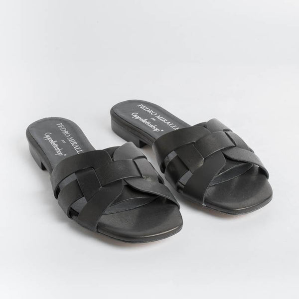 PEDRO MIRALLES - Mules - 17030 - Alfa - Negro Women's Shoes Pedro Miralles