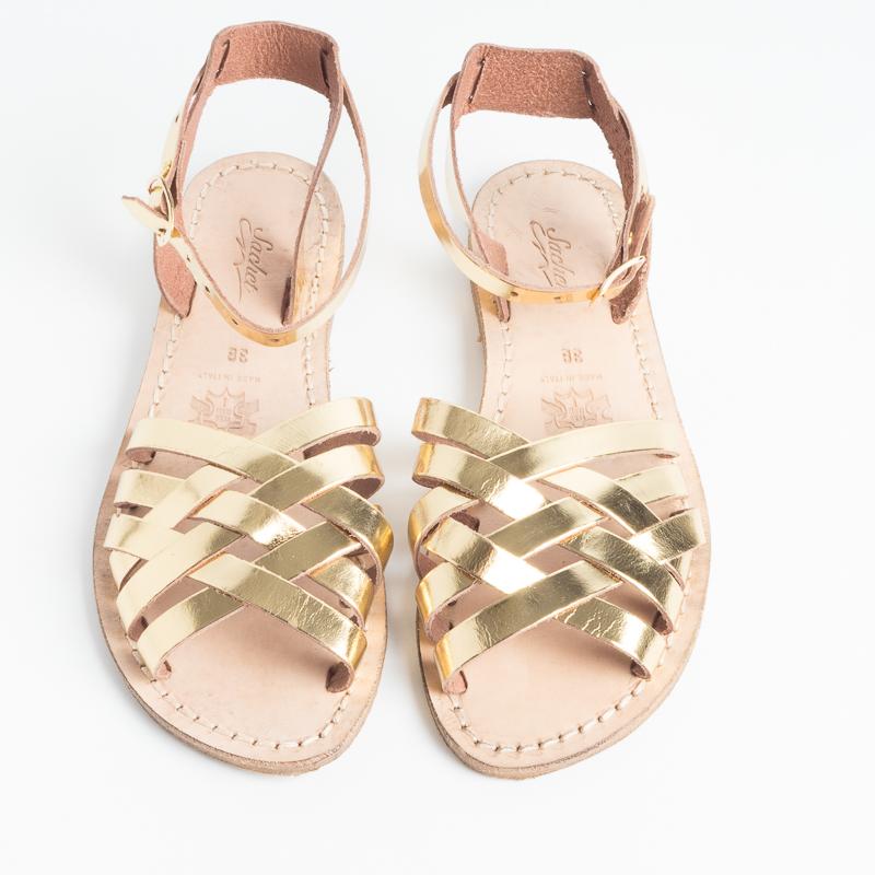 SACHET - Continuativo - Sandalo - Freetime - 595 - Oro Scarpe Donna SACHET