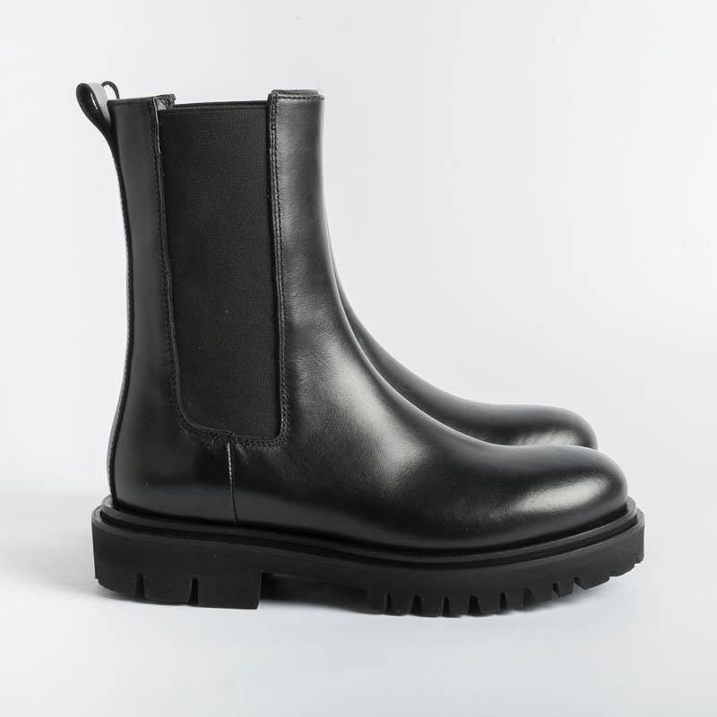 ANNA F - Stivaletto - 9715 - Pelle nero Scarpe Donna Anna F.