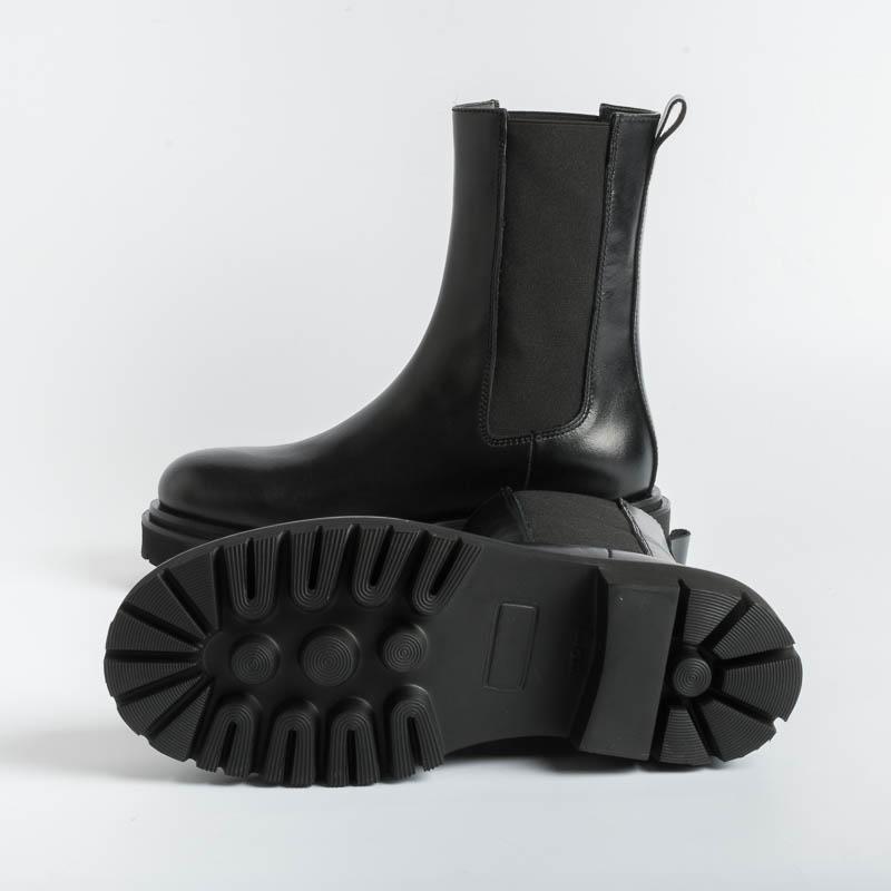 ANNA F - Stivaletto - 9715 - Pelle nero Scarpe Donna Anna F.