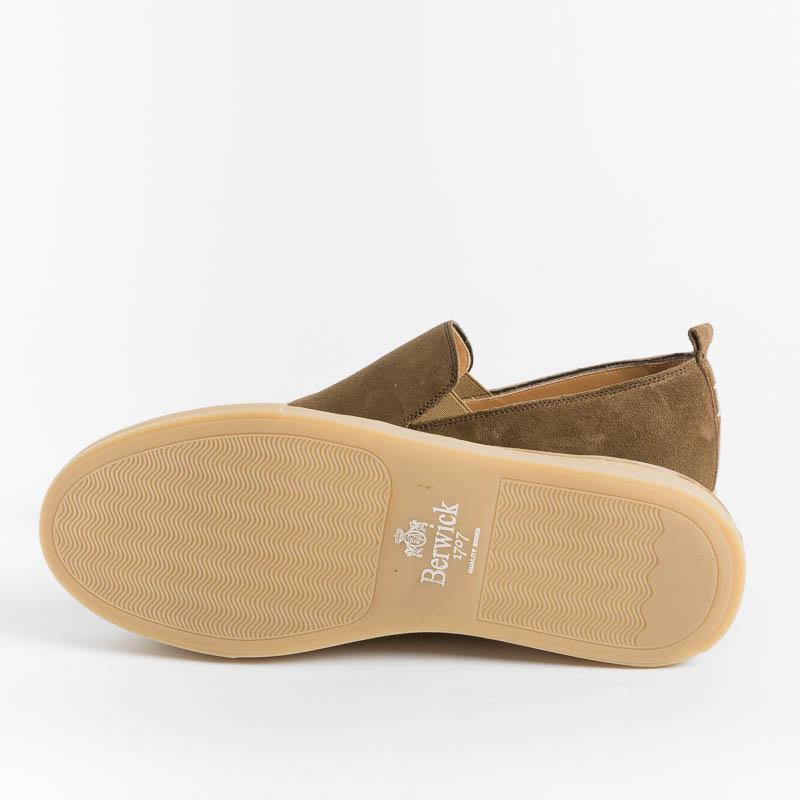 BERWICK 1707 - D550 - Slip on - Florence Noce Scarpe Uomo Berwick 1707