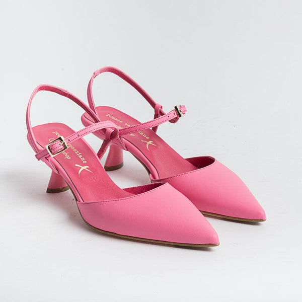 POESIE VENEZIANE - Sling Back - Cherie - MI51B - Rosa Fucsia Scarpe Donna POESIE VENEZIANE - Collezione Donna