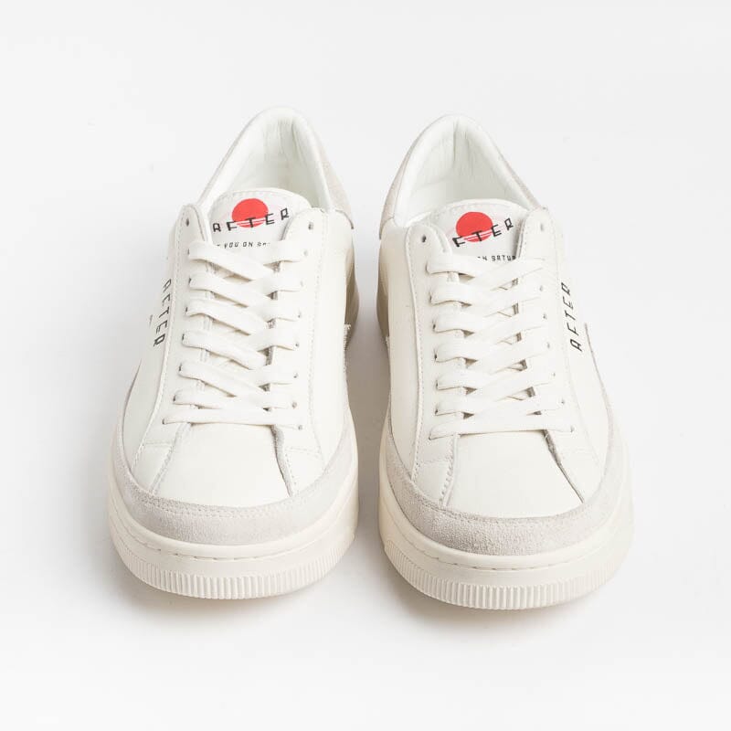 AFTER - Sneakers Saturno - 0790 - Avorio Grigio Scarpe Donna AFTER - Collezione Donna
