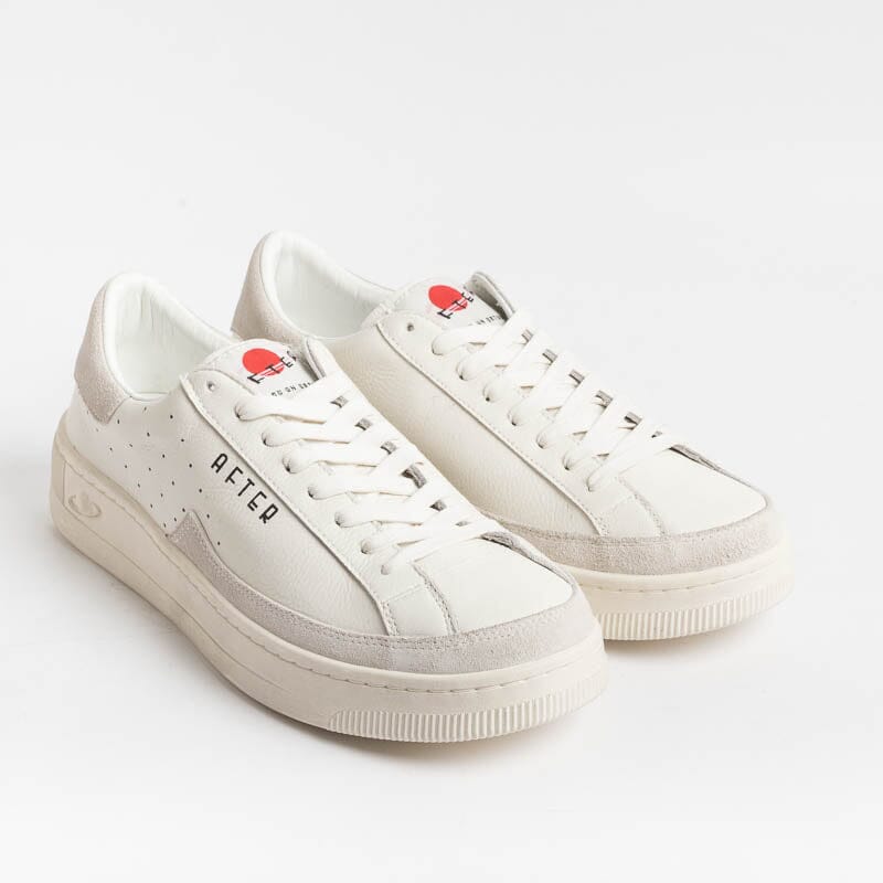 AFTER - Sneakers Saturno - 0790 - Avorio Grigio Scarpe Donna AFTER - Collezione Donna