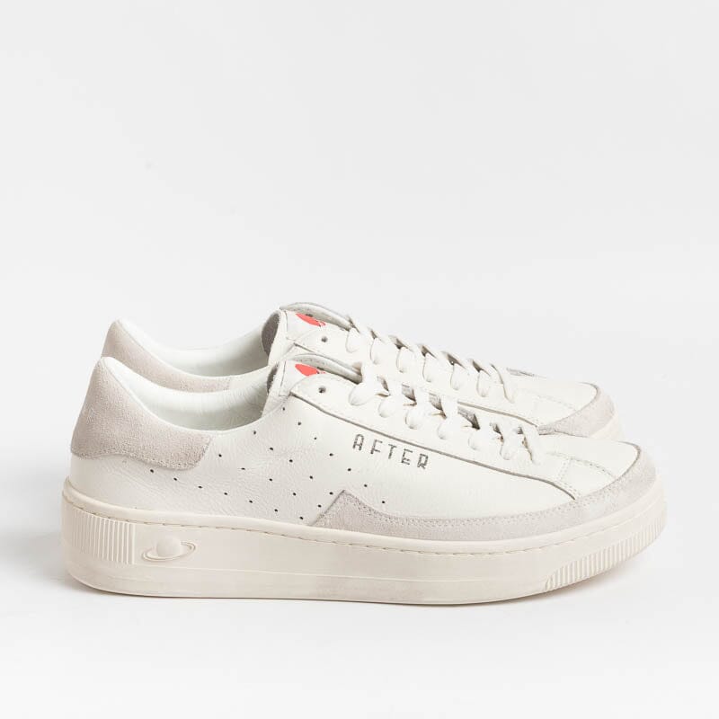 AFTER - Sneakers Saturno - 0790 - Avorio Grigio Scarpe Donna AFTER - Collezione Donna