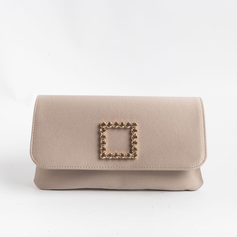 ROBERTO FESTA - Pochette - Capri Lux - Raso Taupe borse Roberto Festa