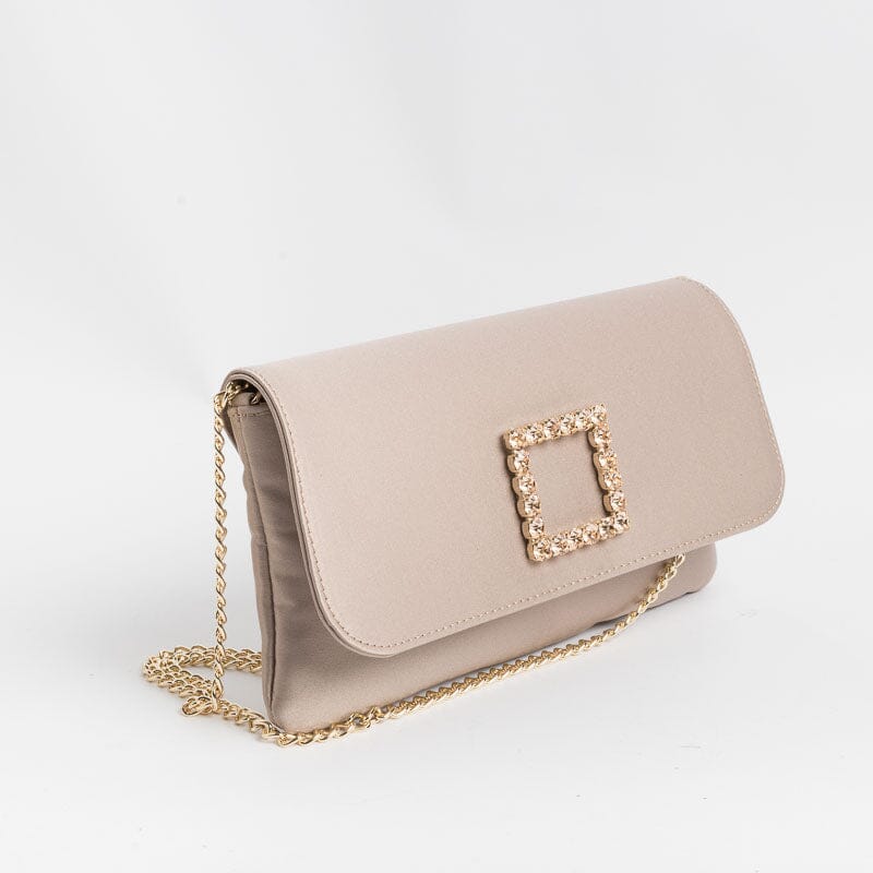 ROBERTO FESTA - Pochette - Capri Lux - Raso Taupe borse Roberto Festa