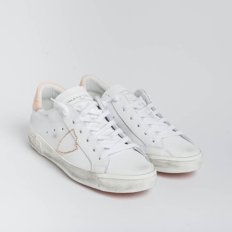 PHILIPPE MODEL - PRLD VB29 - ParisX - White Nude Women's Shoes Philippe Model Paris