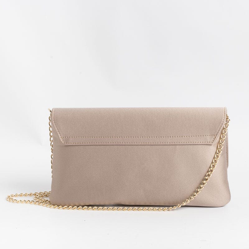 ROBERTO FESTA - Pochette - Capri Lux - Raso Taupe borse Roberto Festa