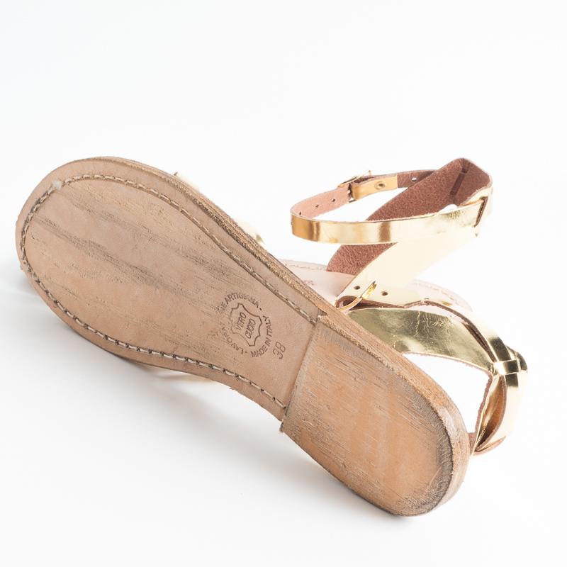 SACHET - Continuativo - Sandalo - Freetime - 595 - Oro Scarpe Donna SACHET