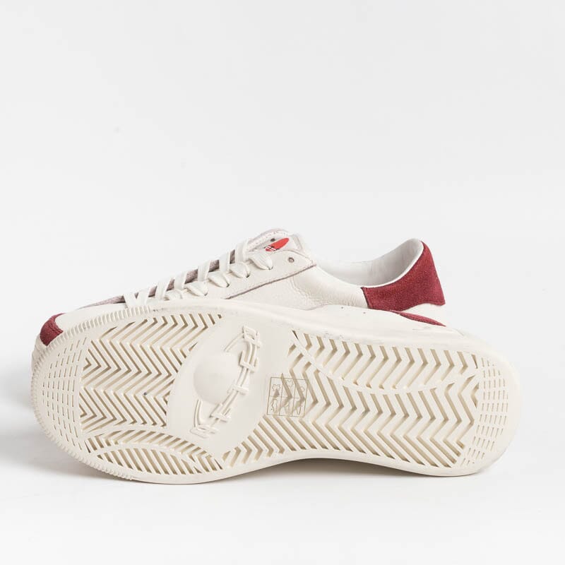 AFTER - Sneakers Saturno - 0785 - Avorio Bordeaux Scarpe Donna AFTER - Collezione Donna