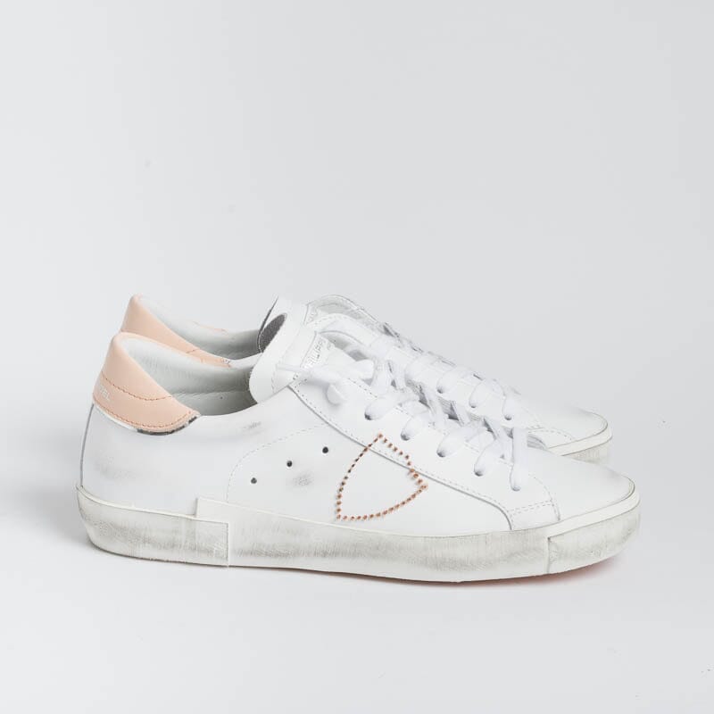 PHILIPPE MODEL - PRLD VB29 - ParisX - White Nude Women's Shoes Philippe Model Paris