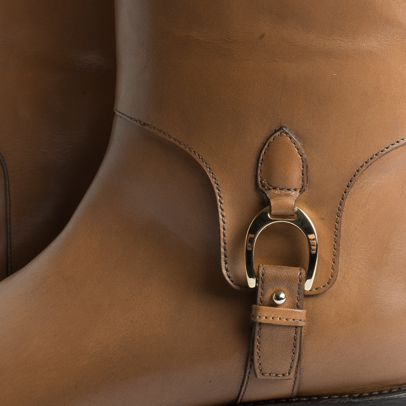 MARETTO - Stivale alla cavallerizza - 1109 - Cognac Scarpe Donna Maretto