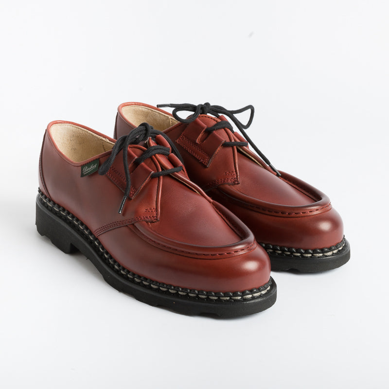PARABOOT - 212306 - BEAUBOURG / GRIFF - Lis Rouge / Red Paraboot Women's Shoes