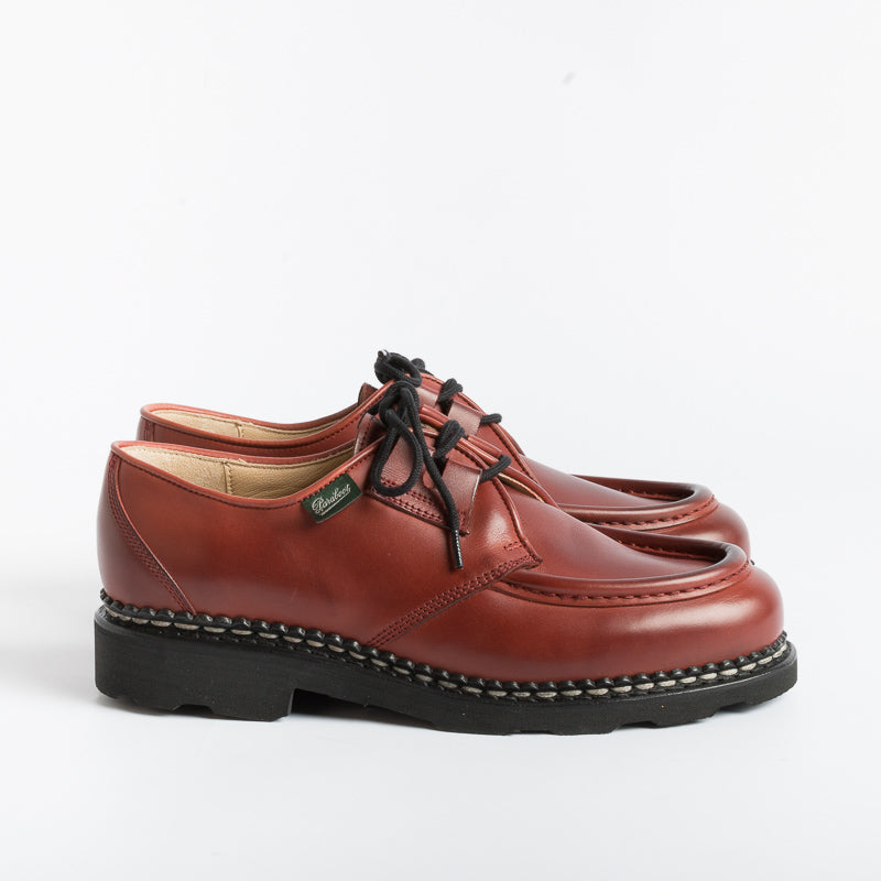 PARABOOT - 212306 - BEAUBOURG / GRIFF - Lis Rouge / Red Paraboot Women's Shoes